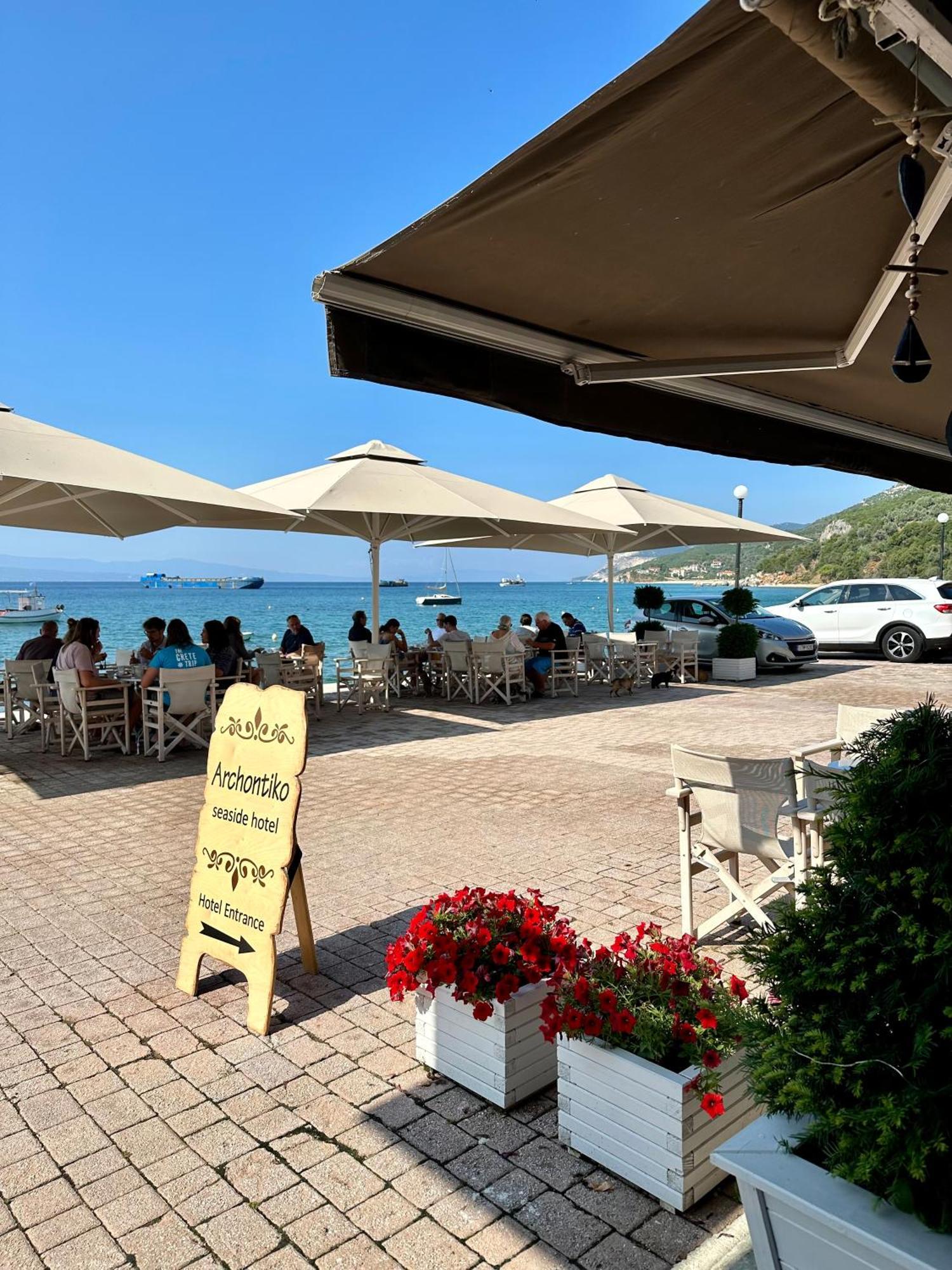 Archontiko Seaside Hotel Platanias  Exterior foto